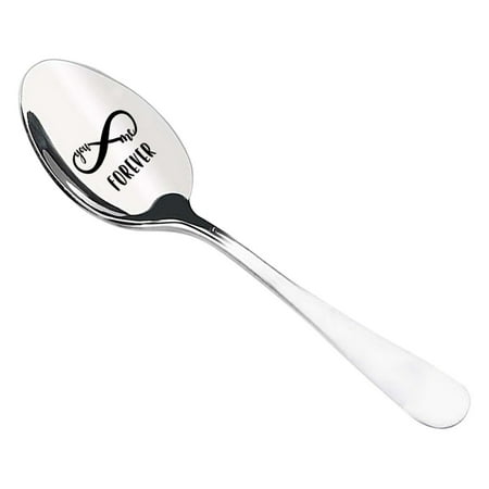 

1pcs Engraved Spoon - Stainless Steel Spoon - Gift For Mothers Day/Thanksgiving/Christmas Romantic Husband Wife Birthday Gift Valentine s Day Gift Wedding Anniversary Gift