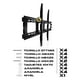 thumbnail image 4 of Soporte De Pared Fijo Para TV Virtual Zone Televisión Monitor 42 a 120 Pulgadas Negro, 4 of 6