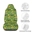 thumbnail image 4 of Fotbe traditional Irish colours Funda para Asiento de Auto con Estampado – Impermeable y Antisudor – Ajuste Universal, Lavable a Máquina, Antideslizante (1 Pieza), 4 of 5