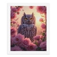 thumbnail image 5 of Paint by Numbers Kit for Adults, Majestic Owl Surrounded By Flowers Paint by Numbers, Easy Paint by Numbers Kit for Adults Beginner, DIY Adult Paint by Number Kits on Canvas, 12x16in Home Decor, 5 of 7