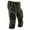 Black, variant on Champro Sports Bull Rush 7-Pad Integrated Football Girdle, Compression Fit