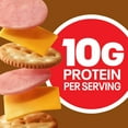 thumbnail image 4 of Lunchables Ham & American with Chocolate Creme Cookies, 3.2 oz Pack, 4 of 17
