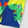 thumbnail image 6 of Curenmufel Baby Toddler Boys 3 Pieces Swimsuit Set Boys Swimwear Dinosaur Bathing Suit Rash Guards UPF 50+ 0-3 Years (Yellow,6-7 Years), 6 of 6