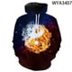 thumbnail image 3 of Sudadera con capucha con estampado 3D de Yin y Yang para hombre, mujer y niño, ropa de calle, jersey de manga larga, chaqueta informal para niño y niña, 3 of 4