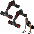 thumbnail image 1 of Set de 2 Push up Stands Soporte Antideslizante para flexiones Abdomen, Brazos, Pecho Gym Cardio Beat Rojo, 1 of 4