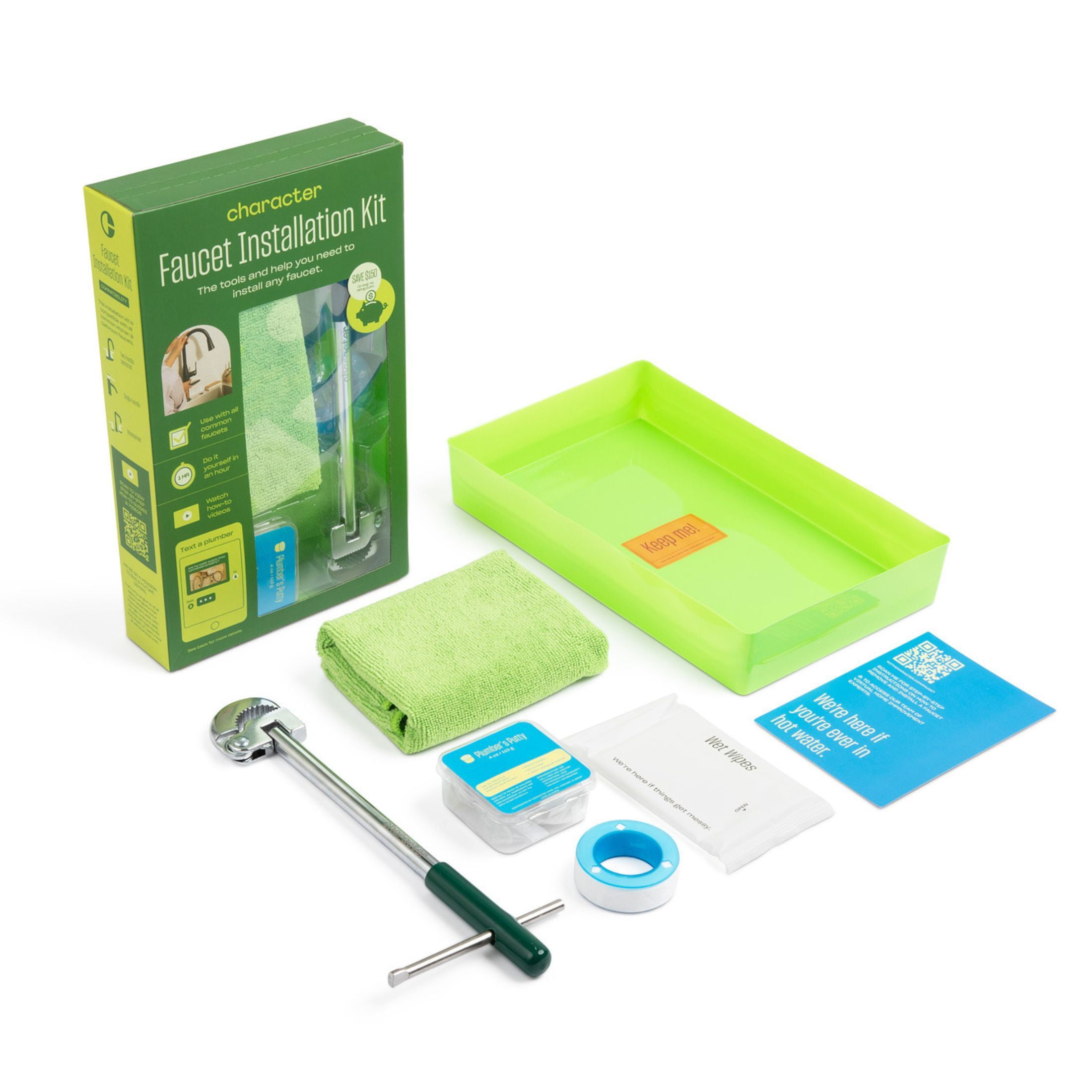 Kraus Coda Kitchen Faucet & Character Install Kit