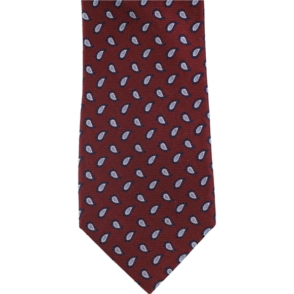 Club Room Mens Tossed Pines Self-tied Necktie, Red, One Size