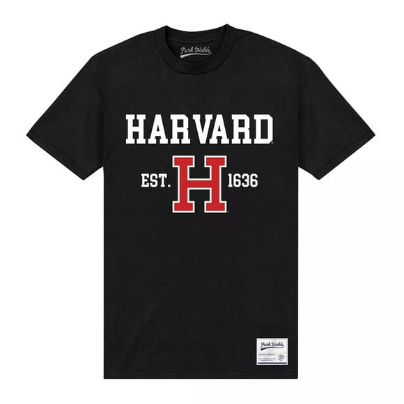 Harvard University Adult Est 1636 T-Shirt