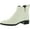 Off White, variant on Womens Deneice 2 Faux Leather Almond Toe Ankle Boots