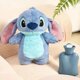 thumbnail image 2 of Botella de agua caliente de peluche Stitch Angel Lotso, bolsa de mano cálida portátil de invierno suave Kawaii, juguetes de anime, regalo de Navidad, 2 of 5