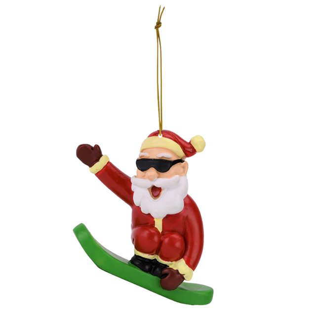 Gibobby 1 UNIDS Árbol de Navidad Papá Noel Entretenimiento Personajes Navidad Familia Decoración Colgante Dibujos animados Árbol de Navidad Colgante Navidad(E)