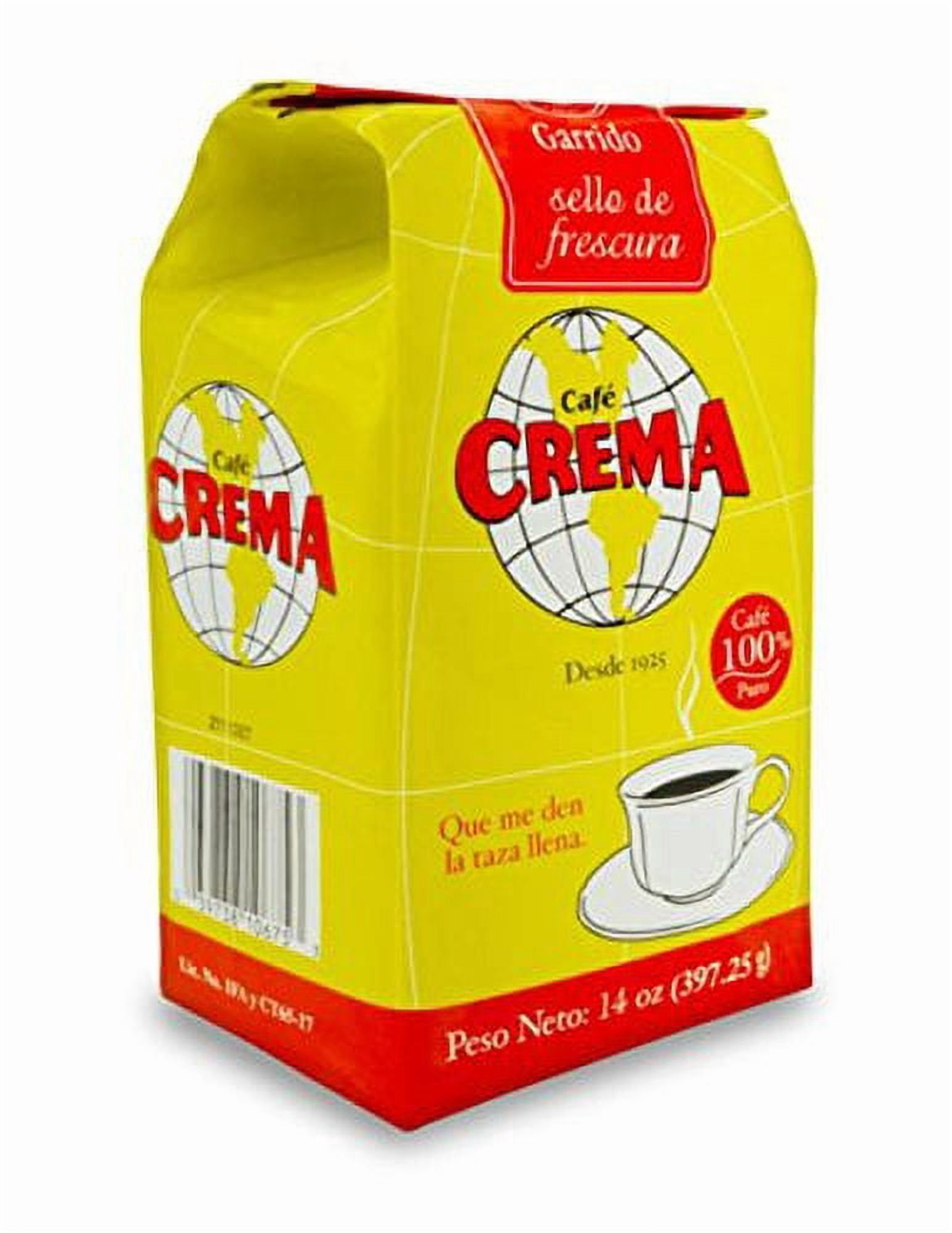 (5 pack) Cafe Crema Ground Coffee , 14 Ounces