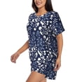 thumbnail image 2 of Lsque Plant Women's Short-Sleeved Pajama Set - 2 Piece Soft and Lightweight Sleepwear Set-Medium, 2 of 9
