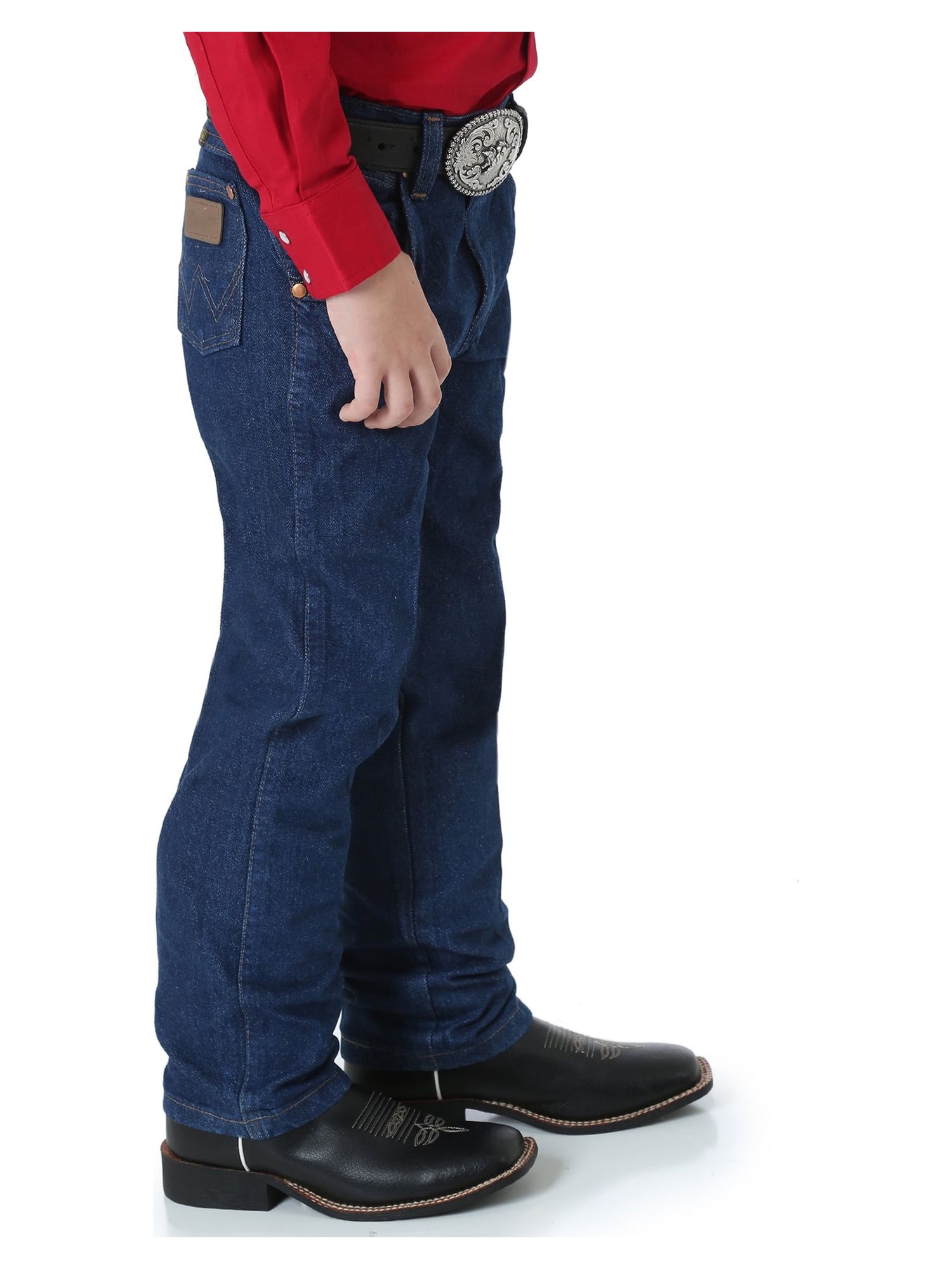 Wrangler Boys Cowboy Cut Original Fit Jeans, Sizes 4-7 - image 4 of 4