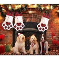thumbnail image 4 of Medias navideñas para perros y mascotas, liga navideña colgante, patas grandes para decoración navideña, 4 of 5