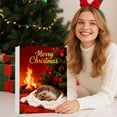 thumbnail image 4 of 2026 New Forest Animal Advent Calendar - 24pc Rustic Acorn & Animal Ornaments, Cozy Nature-Themed Christmas Countdown Calendar, 2D Acrylic Hanging Ornaments for Xmas Tree Backbag Decorations, 4 of 4