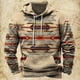 thumbnail image 5 of Sudadera con capucha y estampado vintage para hombre, estilo étnico, para otoño e invierno, ropa informal de gran tamaño para hombre, jersey de calle diario, 5 of 5