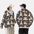 thumbnail image 6 of Haiem Cute Bee Gnome UPF 50+ Fishing Shirts for Men Long Sleeve UV Sun Protection Hoodie Non-Mask Outdoor Hiking Shirts, 6 of 9