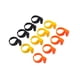 thumbnail image 5 of Ounissouiy Anillo rebanador de hilo de coser ABS, extremo abierto portátil, ajustable, resistente al desgarro, accesorios para rebanar acolchados Type2 NO2, 5 of 6