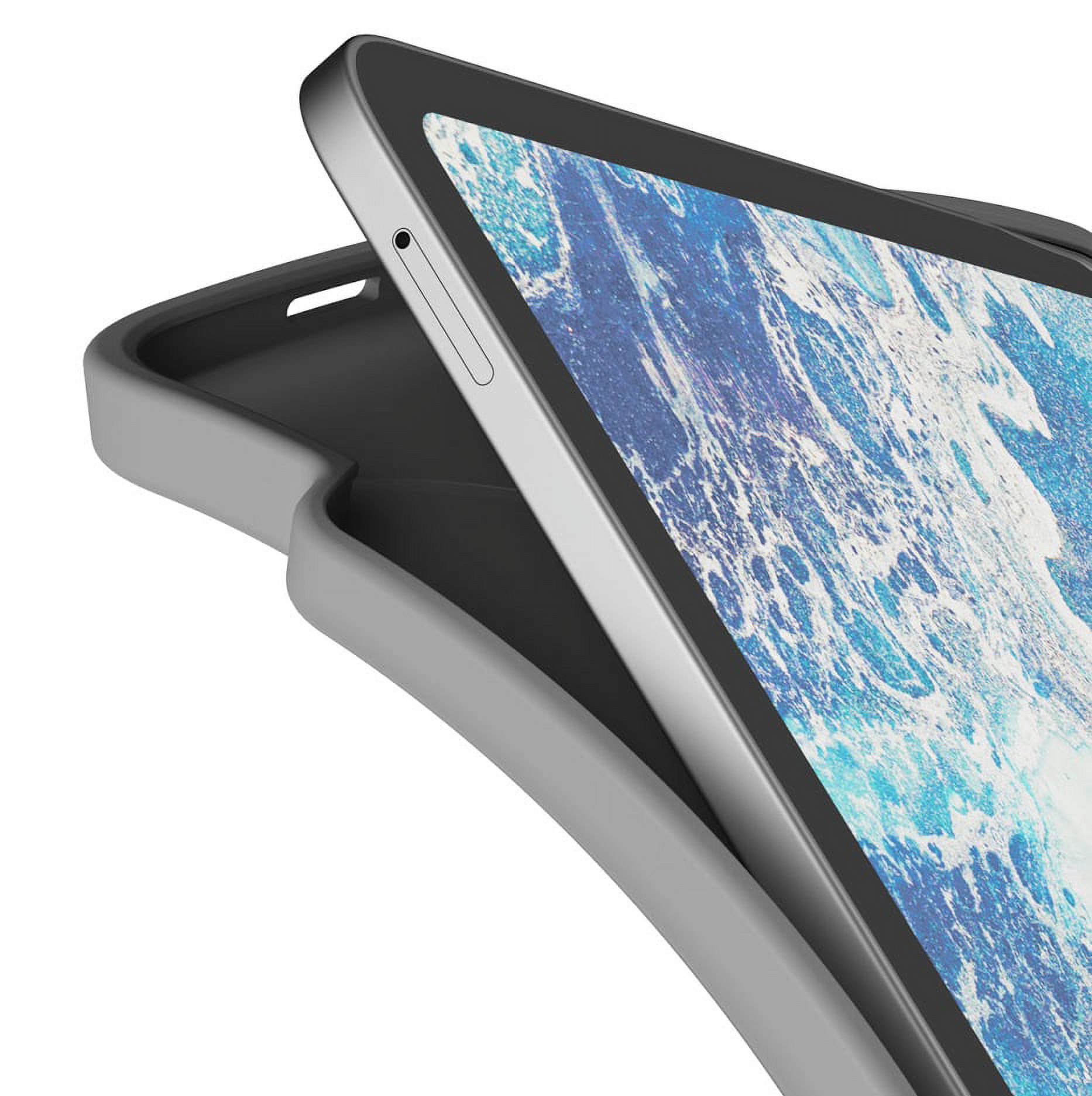 New iPad Pro 12.9 Inch Case, i-Blason [Cosmo] Full-Body Trifold Stand Protective Case Cover with Auto Sleep/Wake & Pencil Holder for Apple iPad Pro 12.9 Inch 2018 Release (Blue)