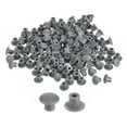 thumbnail image 1 of Uxcell 150Pack 5mm(3/16") Dia Tapones de agujero de tornillo de plástico para muebles, gris oscuro, 1 of 6