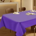 thumbnail image 5 of 137x183CM Large Plastic Rectangle Tablecloth - Wipe-Clean Disposable Cover, Solid Color for Parties & Gatherings, 72x53.9in, B, 5 of 7