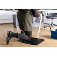 thumbnail image 3 of Tapis de Sol Anti-Fatigue, Tapis de Confort Portable 18 x 22 Pouces pour Poste de Travail Debout Antidérapant et Imperméable, Noir, 3 of 6