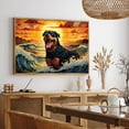 thumbnail image 5 of Thuan Beauceron Dog Art Print Canvas, Dog Canvas Wall Art Painting Decor, Dog Pop Art Home Decor Artwork For Bedroom Living Room Bathroom decor, 5 of 6