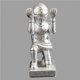 thumbnail image 4 of Portalápices De Caballero, Portalápices De Resina, Soporte Decorativo Para Bolígrafos De Soldado, Organizador De Resina Plateada, Decoración De Caballero Para Escritorio De Oficina En Casa Serendint EL006960-00, 4 of 6