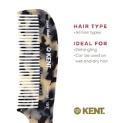 Kent 10T Large Wide Tooth Comb - Rake Comb Hair Detangler / Wide Tooth Comb for Curly Hair - Beard Combs/Hair Comb Hair Care Detangling Comb - Hair Comb for Men Hair Supplies - Natural Hair Comb Set