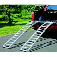 90 Aluminum Arched Center Fold Loading Ramp Pair 1123100 Highland
