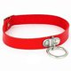 thumbnail image 1 of Gargantilla de cuero negra redonda para mujer, joyería de moda de metal, collar gótico punk para niñas, regalo, rojo, 1 of 5