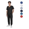 thumbnail image 1 of Pijama Quirurjica Uniforme Medico Jogger Hombre Algodon Negro, 1 of 5