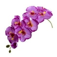thumbnail image 2 of Yesbay 1Pc Artificial Flower Butterfly Orchid Garden DIY Wedding Party Desktop Decor,Light Purple, 2 of 5