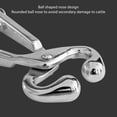 thumbnail image 3 of Bull Nose , Stainless Steel Portable Cattle Nose  Effort Saving  For Veterinary, 3 of 8