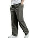 thumbnail image 2 of Pantalones largos, pantalones cargo para hombre, pantalones rectos ajustados de color liso, pantalones deportivos casuales para exteriores, pantalones de algodón para hombre, 2 of 5