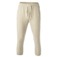 thumbnail image 5 of LELINTA Men's Linen Drawstring Casual Beach Pants-Lightweight Summer Trousers, 5 of 7