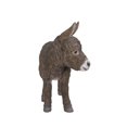 thumbnail image 2 of Garden Decor Animal Statue Standing Brown Donkey Looking Left Statue, 2 of 5