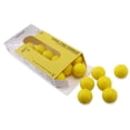 thumbnail image 4 of TEHAUX 18PCS Practice Plastic Golf Balls Round PU Yellow for Sports Training, 4 of 8