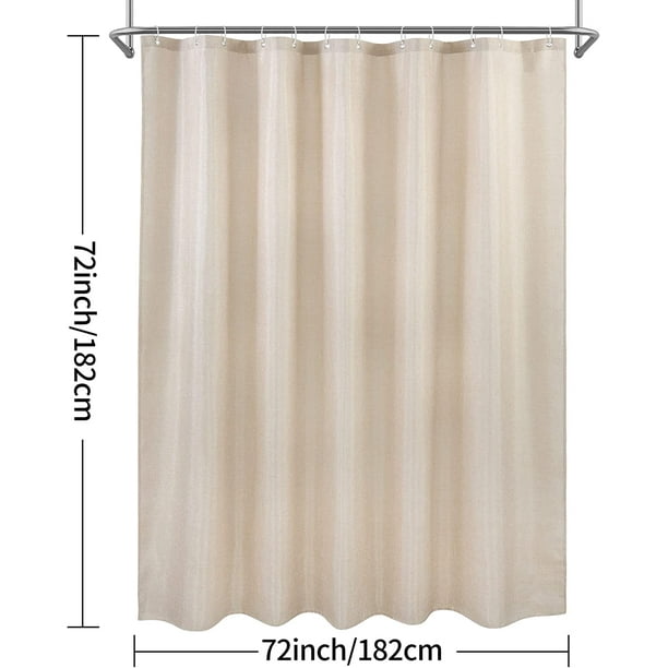Neutral color shower sale curtains