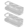 thumbnail image 2 of 2 cajas de almacenamiento de insulina con portabotellas, 3 ranuras, para refrigerador, ahorra espacio. Organizador de insulina para refrigerador., 2 of 8