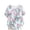 Light Blue Shirt for Women _g, variant on Women Floral Print V Neck Flare Sleeve Blouse Casual Breathable Lightweight Pullover Top For Beach Trips Yellow XXL
