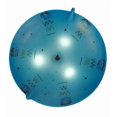 thumbnail image 4 of Meyda Tiffany 150181 Metro Fusion 3 Light 20" Wide Semi-Flush Bowl Ceiling Fixture - White, 4 of 7