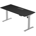 thumbnail image 1 of PROGRESSIVE DESK Electric Standing Desk, Adjustable Height Stand Up Desks, High-Quality, 60"x30" - Economy Ryzer, 1 of 9