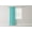 Aqua, variant on 108" Tall Grommet Blackout Solid Poplin 56" Wide Curtain - Copper