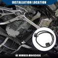 thumbnail image 2 of No. MR493456 Sensor de Velocidad de Rueda ABS para Mitsubishi Lancer 2003-2006 Derecho Trasero Duradero de Metal, 2 of 7