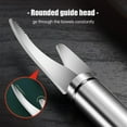 thumbnail image 5 of 5 In 1 Multifunctional Shrimp Line Belly Knife Stainless Steel Portable Kitchen Tool For Removing Shrimp Threads Peeling Cutting Fish Maw And Shrimp Heads, 5 of 7