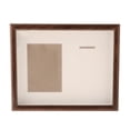 thumbnail image 1 of jifeng Medal Display Shadow Box Frame Collectible Wood for Insignia Pins Gymnastics Walnut Color 10inch, 1 of 9