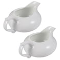 thumbnail image 2 of 2Pcs Sauce Container Sauce Boat Coffee Ceramic Sauce Cup Ceramic Gravy Boat Gravy Container, 2 of 8