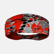 Incognito Red Dart Camo Headband